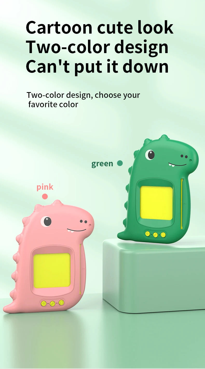 Machine de cartes éducatives précoces / Cartes audio en anglais / Apprentissage du langage parlant / Jouet électronique pour enfants / Cadeau d’anniversaire