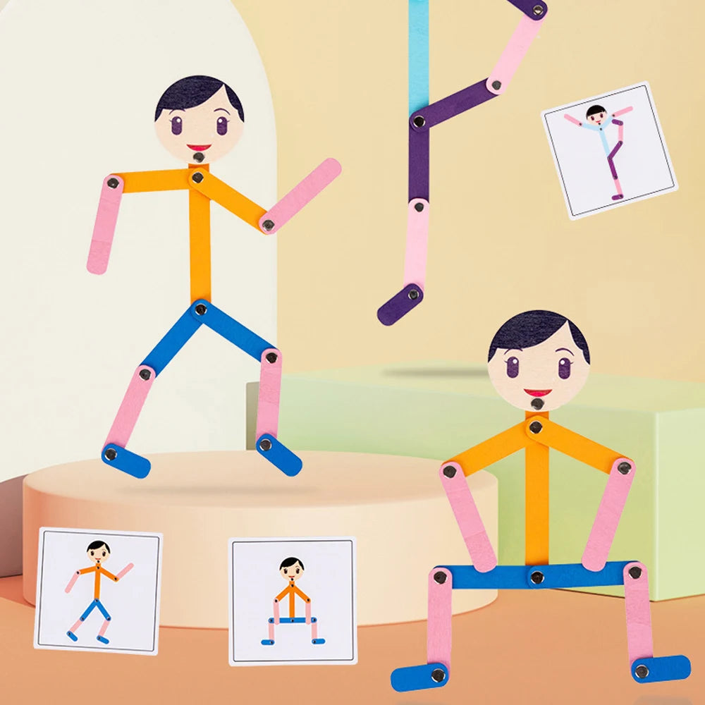 Montessori matériel bricolage Puzzle jouets planches jeu éducatif jouet d'apprentissage précoce pour les enfants préscolaires formation de motricité Fine