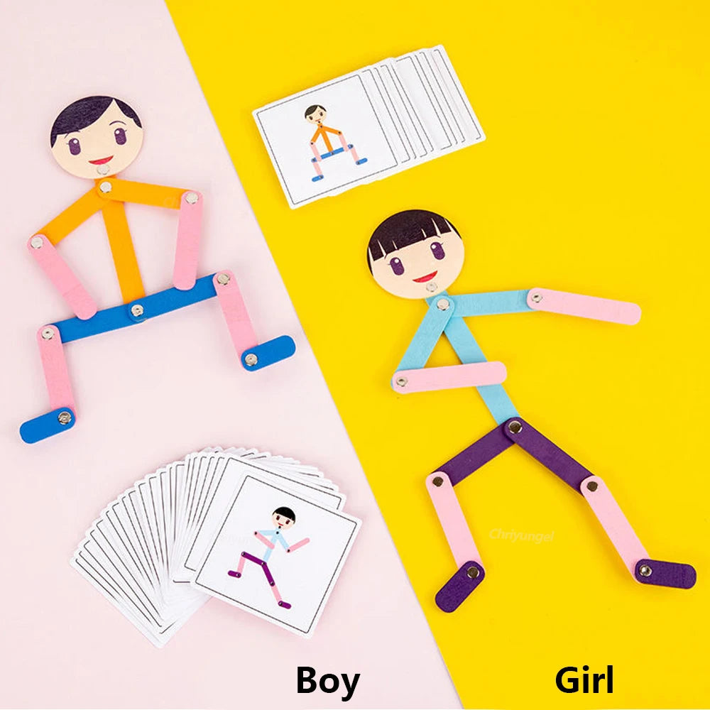 Montessori matériel bricolage Puzzle jouets planches jeu éducatif jouet d'apprentissage précoce pour les enfants préscolaires formation de motricité Fine