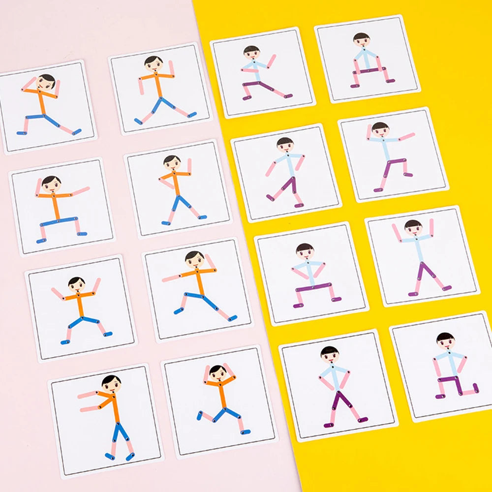 Montessori matériel bricolage Puzzle jouets planches jeu éducatif jouet d'apprentissage précoce pour les enfants préscolaires formation de motricité Fine