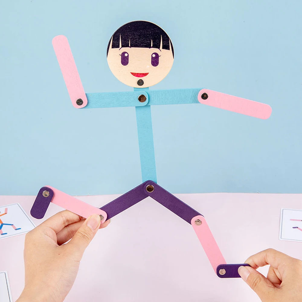 Montessori matériel bricolage Puzzle jouets planches jeu éducatif jouet d'apprentissage précoce pour les enfants préscolaires formation de motricité Fine